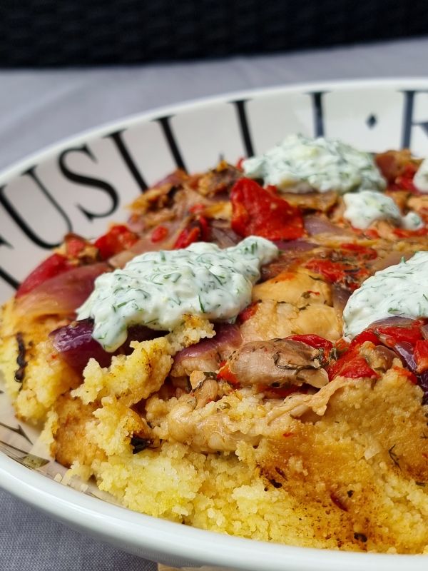 Jamie's couscous en kip uit de oven
