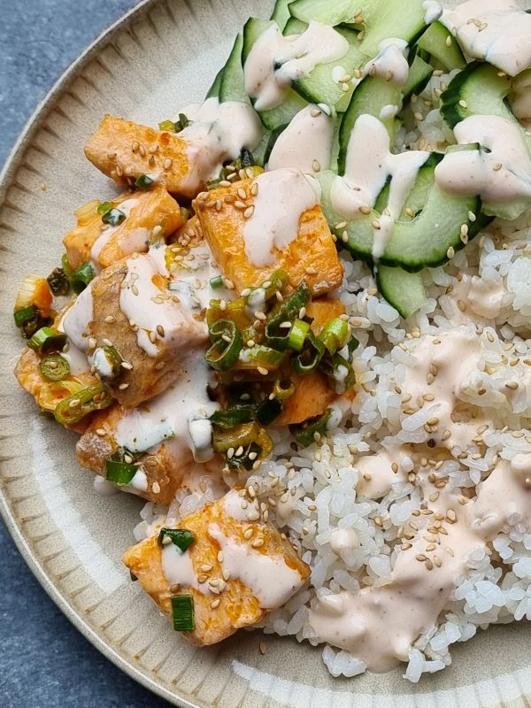 Pokebowl met zalm