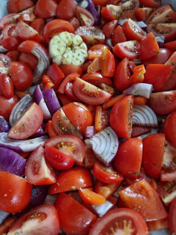 Geroosterde tomatensoep