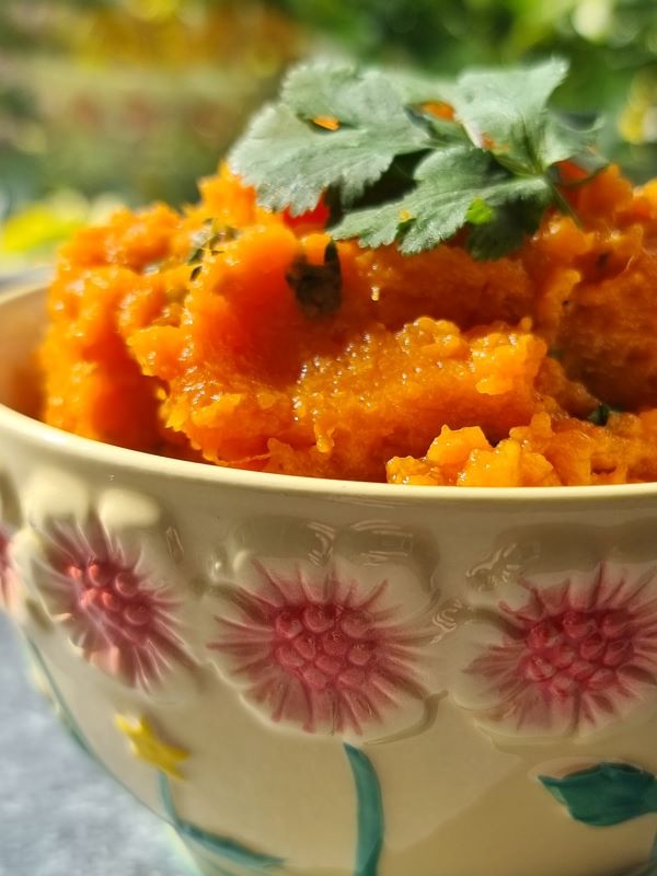 Zoete aardappelpuree 2