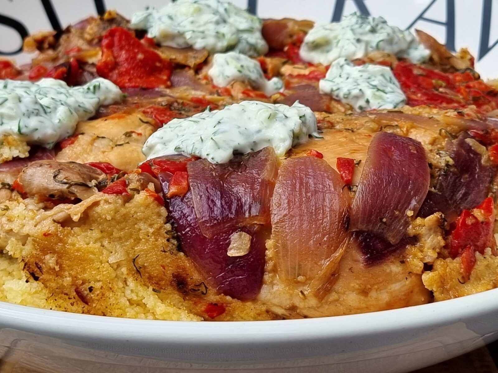 Jamie's couscous en kip uit de oven