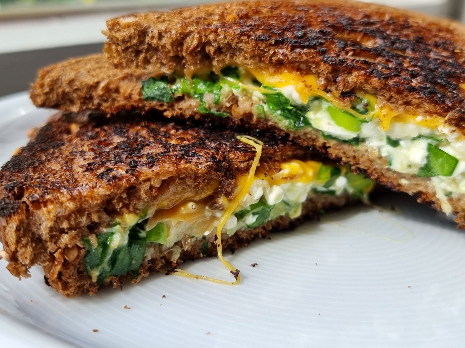 Eiwitrijke makreeltosti